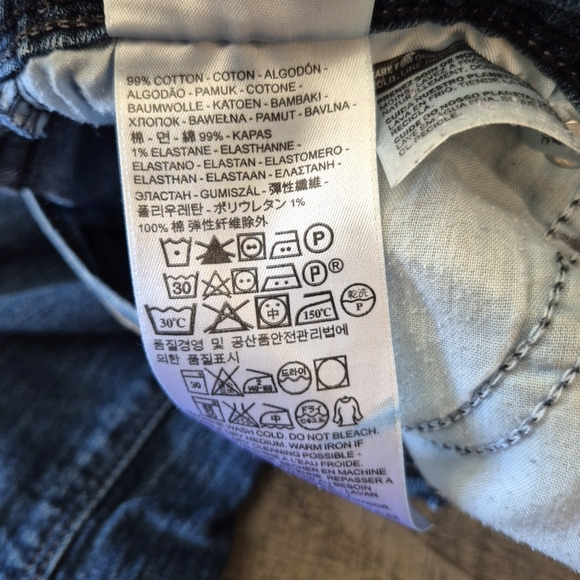 Levis 515 Jeans Womens 14M Bootcut Mid Rise Medium Wash Denim Outdoors Casual - Picture 15 of 16